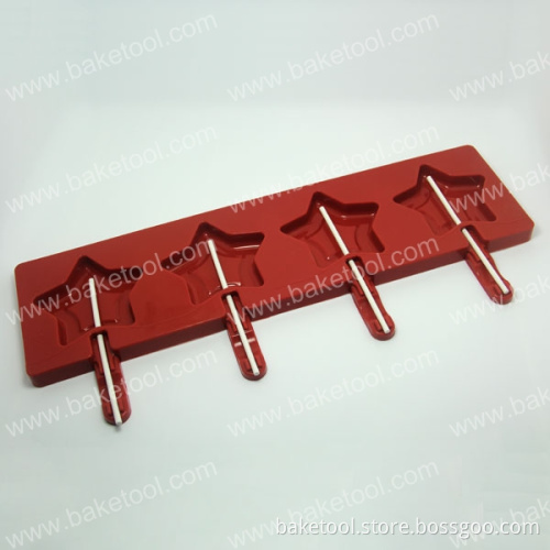 New 5Point Star Fondant Silicone Mold for Cake Decoration